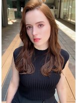 リークフー(Ree cu fuu)&nbsp;かきあげレイヤーで大人ロング