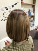 フープ(hoop) 髪質改善カラーグラデーション