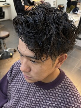 ベイリコルド(Bei Licoldo.) メンズ七三ショートパーマ