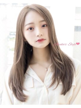 アフロート ギンザ(AFLOAT GINZA) AFLOAT明日香のやわらかストレートスタイル