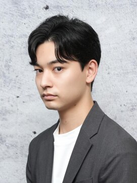 ロバーツヘアー 日野店 メンズナチュラルセンターパート