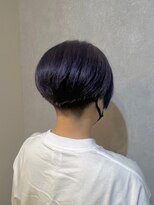 ウィスプ 赤羽店(wisp)&nbsp;サラ艶毛流れセンターパート+艶カラー#3