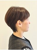大人ショートボブ