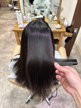 インビテーション 名古屋(invitation) 田中の地毛風ストレート