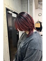 ラニヘアサロン(lani hair salon)&nbsp;バレイヤージュカラー/シャドールーツ/ブリーチ/ダブルカラー