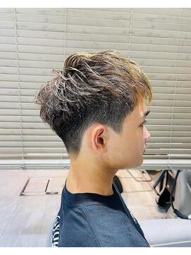 イメージア 町田店(IMAGE A) 高めツーブロック@30代40代50代60代