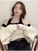 ハイライトバレイヤージュダブルカラーケアブリーチ30代40代