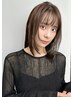 【土日限定】【うるつや】似合わせカット+イノアオイルカラー　18150→14000