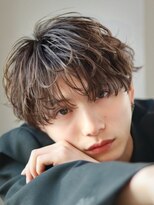 オーシャントーキョー サニー 原宿(OCEAN TOKYO Sunny)&nbsp;韓国フェザーパーマニュアンスパーマセンターパートショート