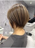 大人ショートスタイル/ショートボブ