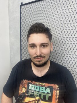 イース バイ アンブルリュクス 北千住(Ease by amble luxe) スキンフェード×アップバング