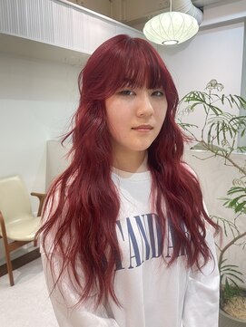 ミーム 原宿 表参道(meme) ダブルカラー/ハイトーンカラー/ケアブリーチ/インナーカラー