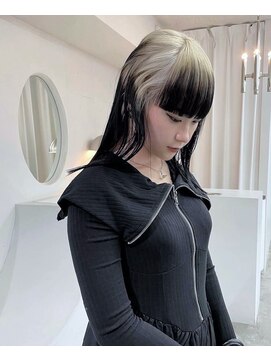 ミュー(Mu) ルーツカラー　ブロンド　ブラック