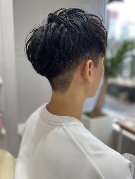 オーセンヘア(AUTHEN.HAIR) 齋藤優【メンズショート/パーマ風セット/癖メンズショート】