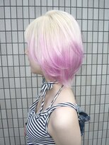 アルレン(Allen)&nbsp;ホワイトブロンド/ペールピンク「宇都宮/ブリーチ」