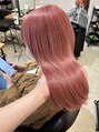 ミリ 久留米(miri..)&nbsp;ブリーチありの柔らかいピンク☆