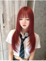 イコール バイ プロデュース 町田駅前店(equal by Produce)&nbsp;レイヤーカットと暖色カラー