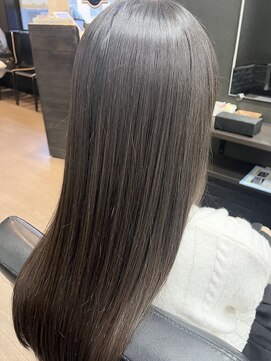 ブリーチハイライト髪質改善ダブルカラーレイヤーカット