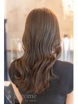 クレオメバイスーリール(Cleome by sourire)&nbsp;♪オリーブグレー小顔レイヤーカットクラゲヘアーココアベージュ