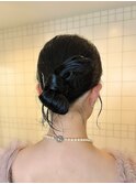 カチモリヘア/ヘアセット/小顔/黒髪/ヘアアレンジ[福岡天神]