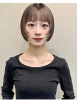 ハイク(HYKE)&nbsp;レイヤーボブ/ミニボブ/ミルクティーベージュ