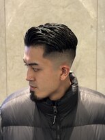 ヒロギンザ 難波店(HIRO GINZA)&nbsp;サイドパートスキンフェード