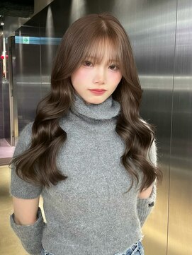 ペレ 栄店(PELE) 着物ヘア/大人ガーリー/ダークアッシュ/似合わせカット/栄