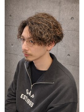 ジャンプザチーター 2nd(JUMP the cheetah) ツイストスパイラル/石岡メンズ/パーマ