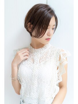 ロンドグロワール 大宮(Lond Gloire) 髪質改善/大人ガーリー/似合わせカット/ショートボブ前髪/大宮