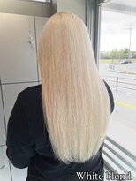 エイト 沖縄豊崎店(EIGHT toyosaki)&nbsp;【EIGHT 豊崎】お客様スタイル_ホワイトブロンド