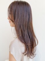 トゥーナ 表参道(tona) ロングレイヤー、外ハネボブ、グレージュ、脱白髪染め☆