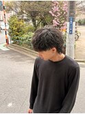 ネオ・マレットヘア/波巻きツイストスパイラルパーマ/錦糸町