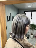 【仁藤】アンブレラカラー×ミルクグレージュ