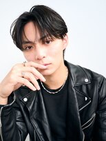 ロンドリメゾン 原宿(Lond re Maison.) men's/メンズ/ニュアンスウルフパート/リバースセンターパート