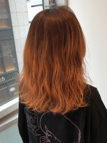 ジーナ 吉塚(Zina)&nbsp;オレンジブラウン【福田れん】吉塚美容室 グラデーション