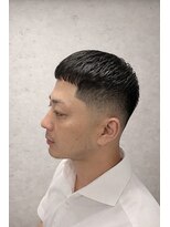 ワンワンオー バーバーショップ 長浜店(@110 BARBER SHOP)&nbsp;【大人の選択】骨格を美しく魅せる。のクロップスタイル