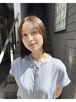 フェイス 石川町 (FACE)&nbsp;ボブ×ミニボブ×切りっぱなしボブ×前髪長め×横浜