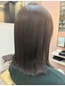 【ご褒美プレミアムケアコース】カット＋透明感・艶カラー＋トリートメント