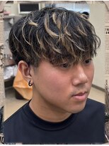 アモーレ&nbsp;【立体感MAX】3Dコントラストメッシュ×無造作マッシュ