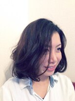 ラ チョッカ 幕張本郷店(la ciocca) ナチュラルなクセ毛風ボブ