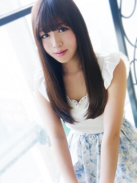 ヘア ジュレ ドゥ(hair jurer deux) 【ヘアジュレドゥ古居】 カワイイ美髪清純ストレートロング☆