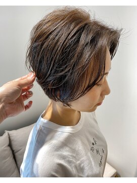 トリート 西船橋店(TREAT) 小顔ショート×パーマ _西船橋/西船橋駅