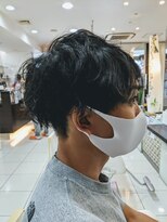 バンブーヘアクラブ 常盤平店 ツーブロックソフトツイストパーマ