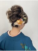 卒業式、モコモコルーズアップ