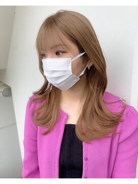 サロンドミルク 溝の口店(salon de MiLK) 20代30代40代/大人かわいい小顔くびれヘアベージュカラー!