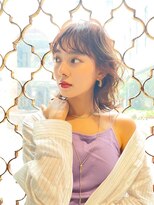 Liberte銀座 20代大人セミウェット小顔レイヤー×ラベージュ