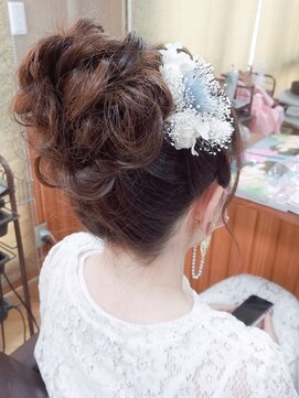 エクステンション クーチャー(Extention Cu'cha) 大きいお団子風　フルアップ☆