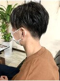 ツーブロックマッシュヘア☆