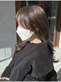韓国風後れ毛カット エギョモリ RINO