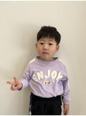 ツーブロックマッシュショート